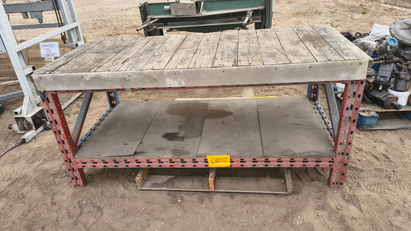 Wood Top Work Bench