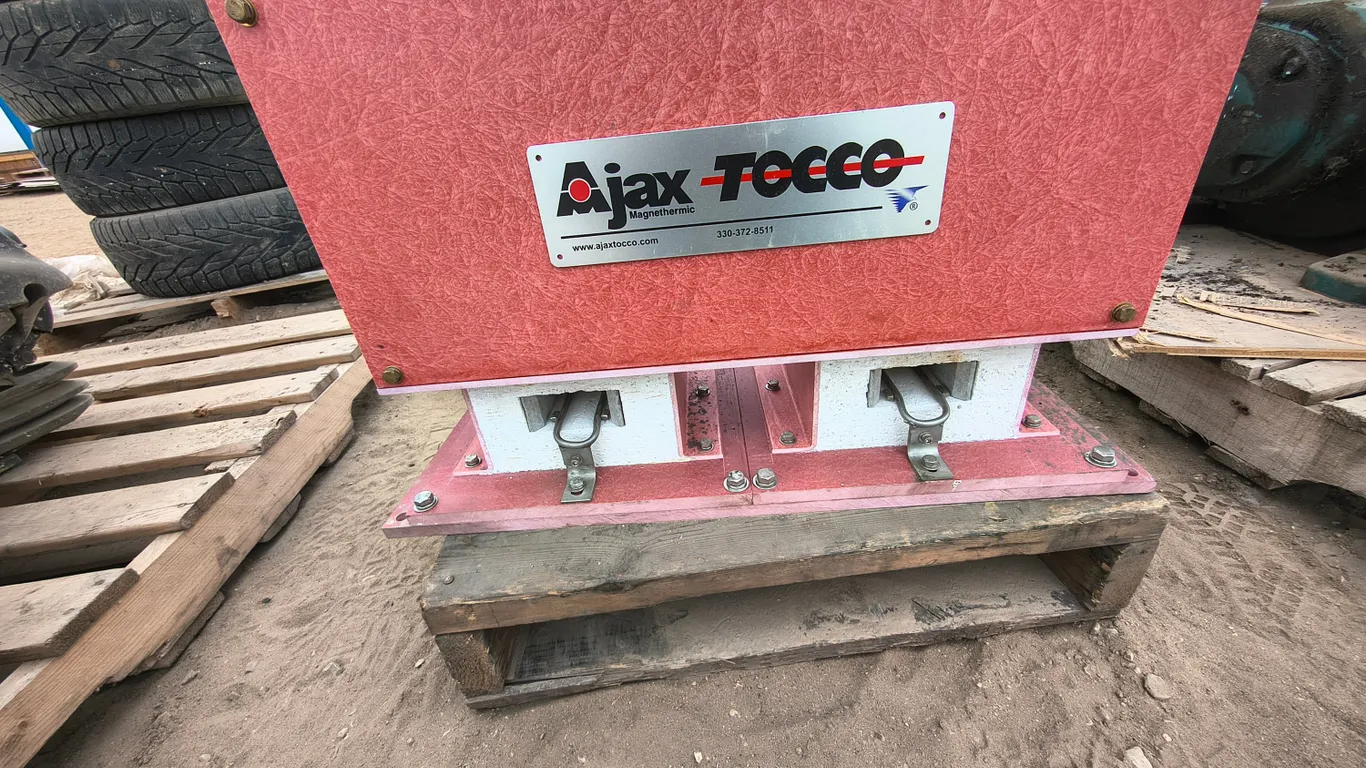 Ajax-Tocco Magnethermic Induction Coil / Water-Cooled Inductor Assembly