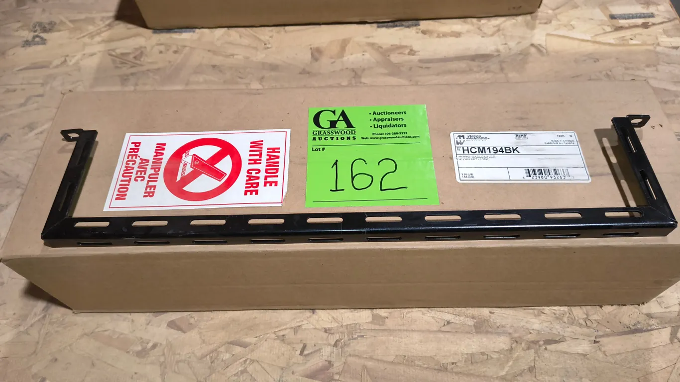 Box of 10 Horizontal Cable Management Supports Bars