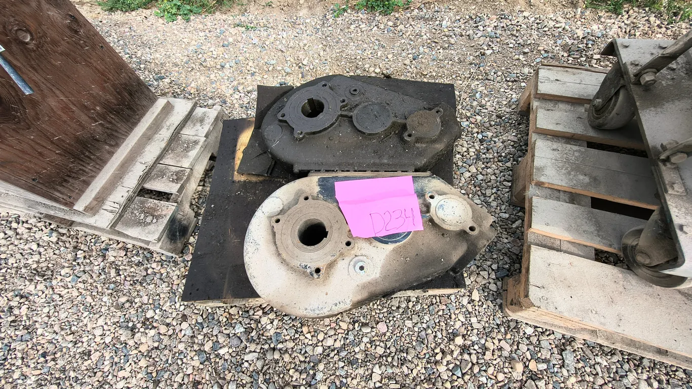 Pair of Cast Gearbox