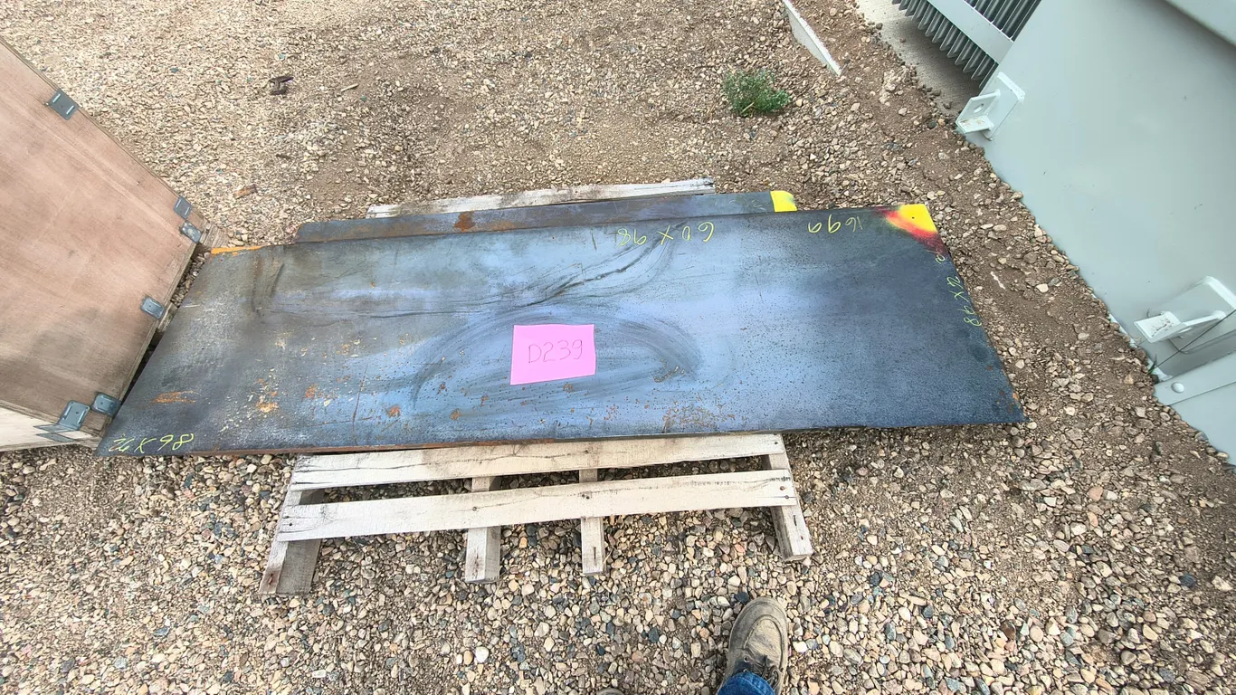 2 plate steel cutoffs