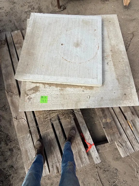 2 Concrete Slabs