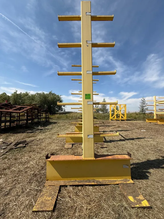 Metal Stock Rack, 11ft tall
