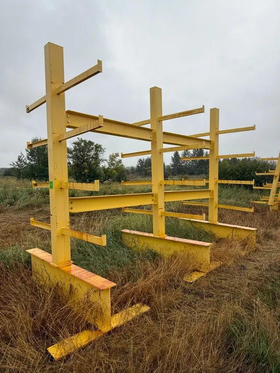 Metal Stock Rack, 11’3” tall