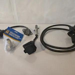 Trailer hitch wiring & 6-way female adapter