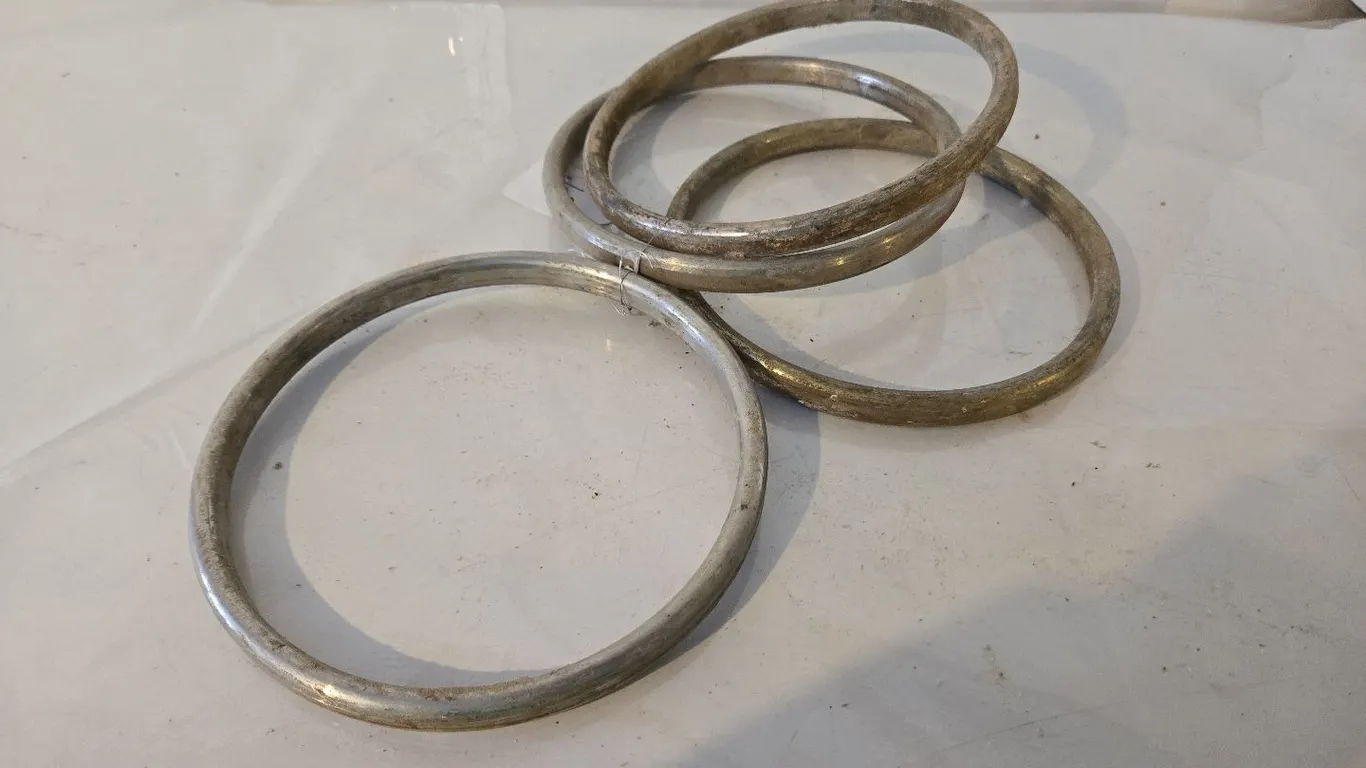 4 - 9" steel rings