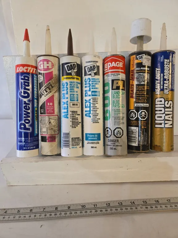 Silicone, Adhesives, etc.