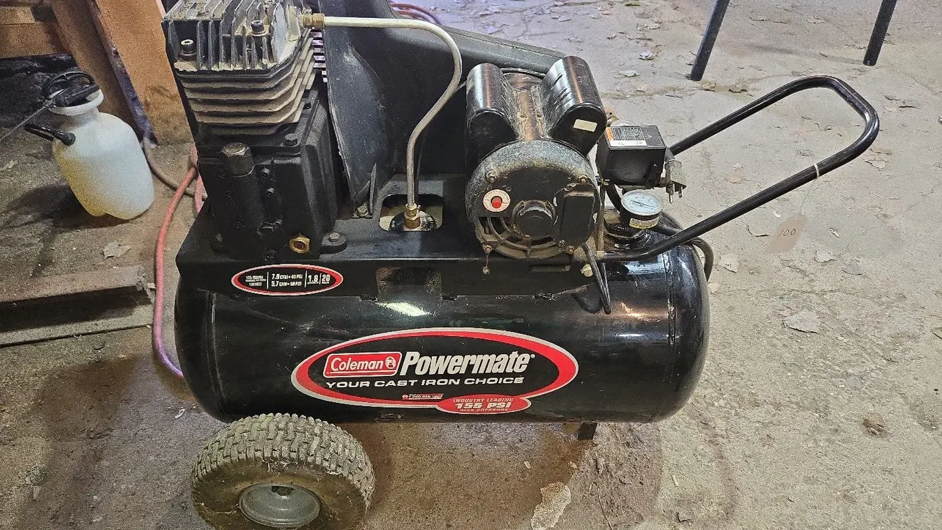 Coleman Powermate 20 Gal. Air compressor