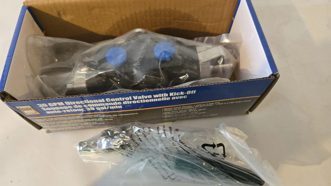 Powerfirst Directional control valve w/ kickoff - new