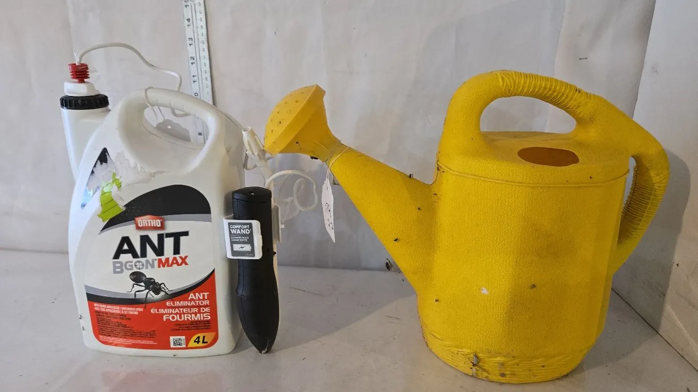 Ant Spray - partial & watering can
