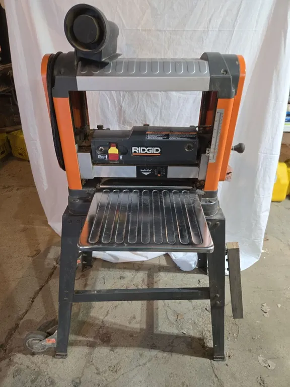 Rigid Sizing Planer w/ stand