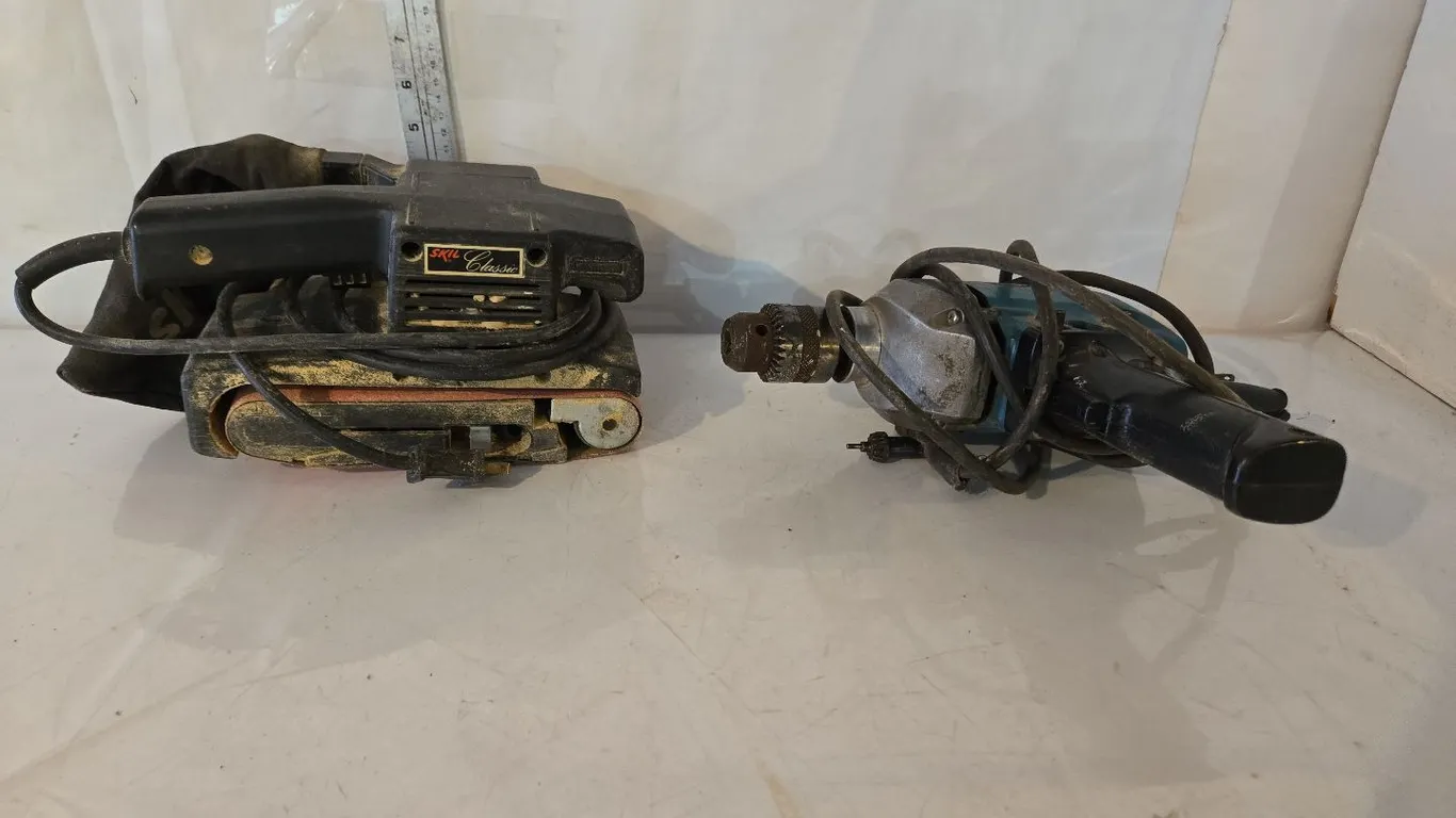 13mm Makita Drill & Skil Classic belt sander