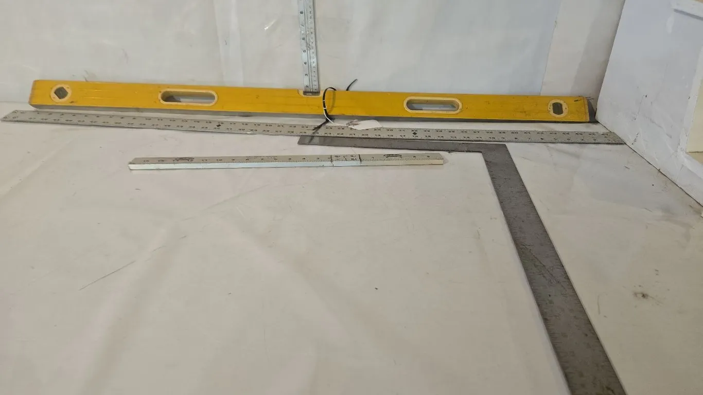 Straight Edges, Carpenter's Sq. & Level