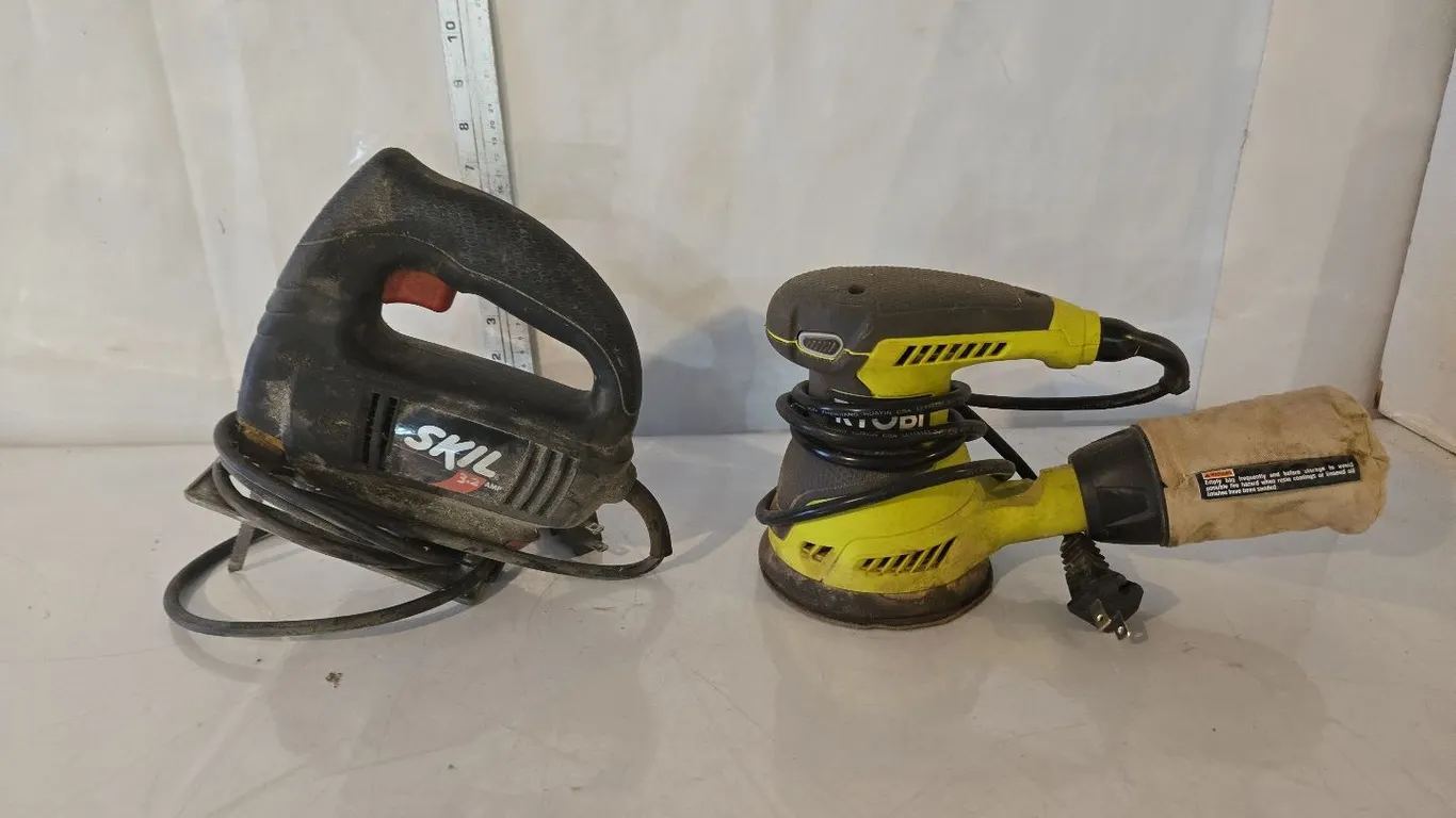 Ryobi Palm Sander & Skil jigsaw
