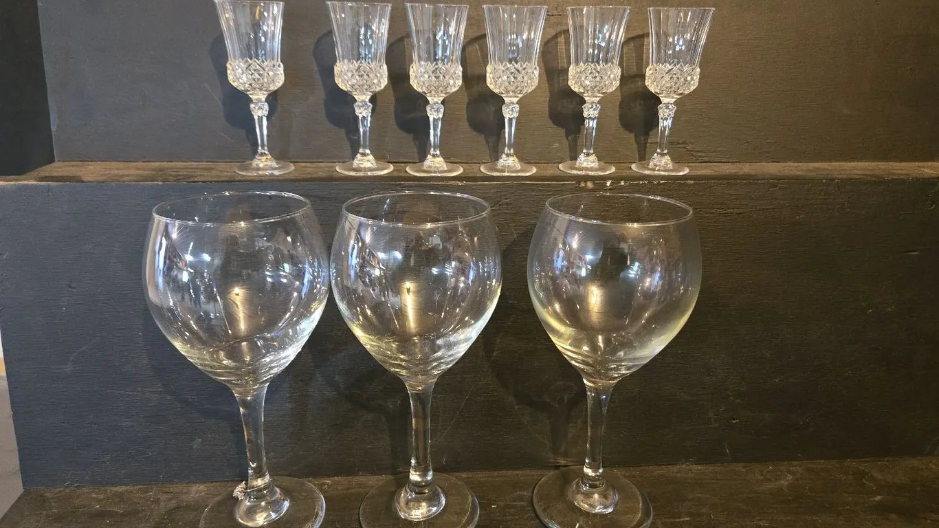 Wine glasses
