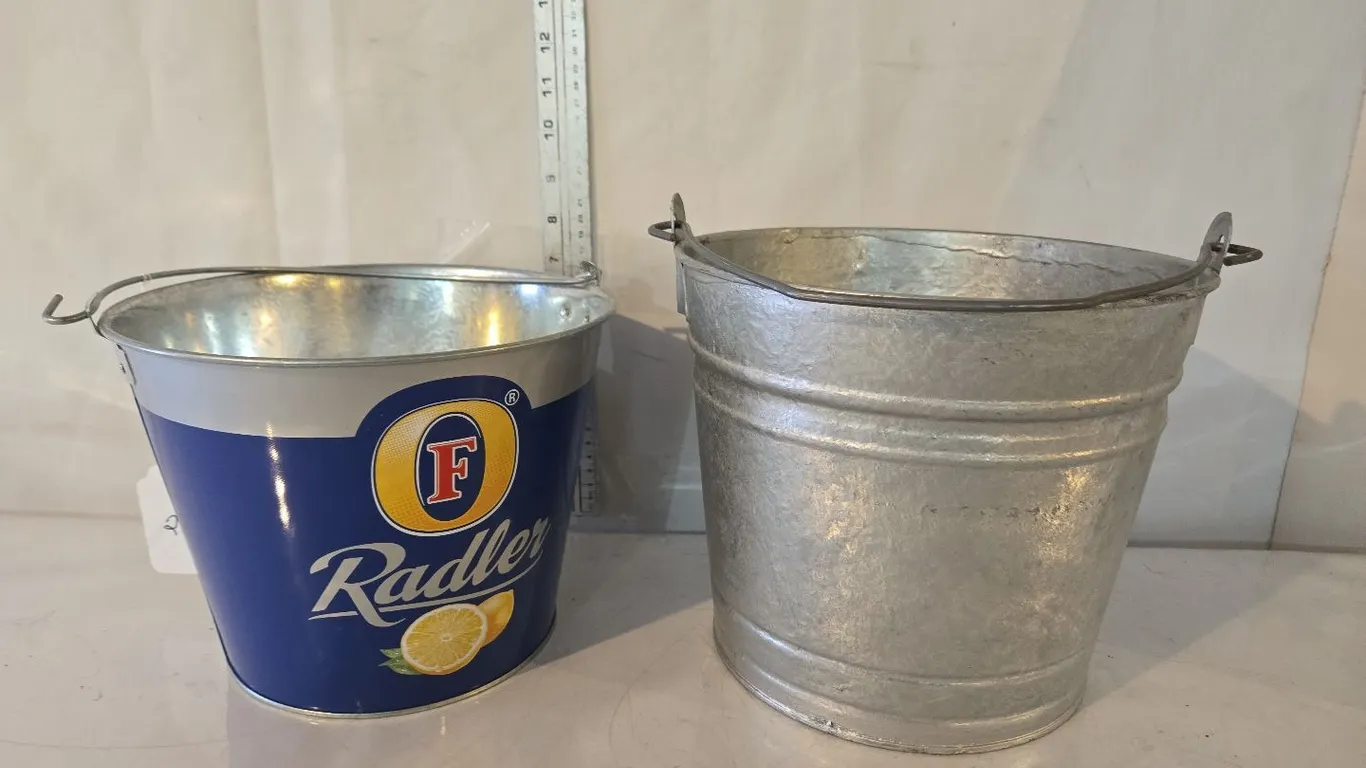 Galvanized Buckets (2)