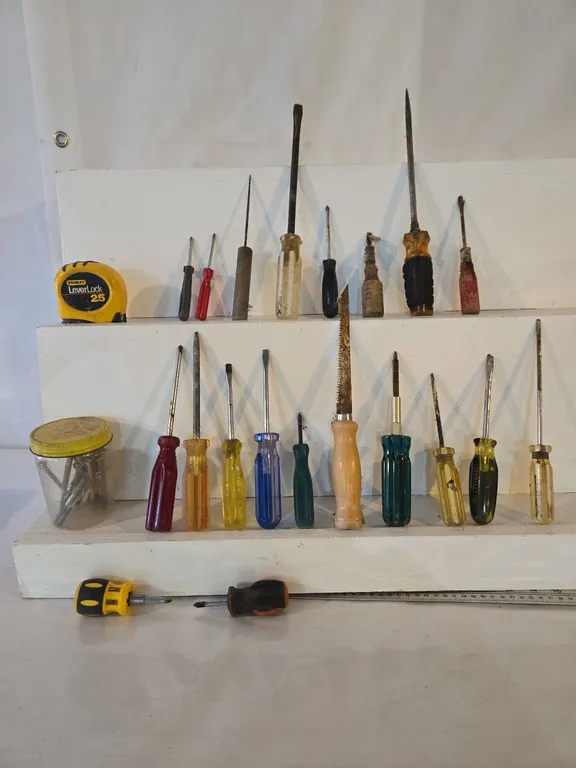 Screw Drivers, Tape Measures
