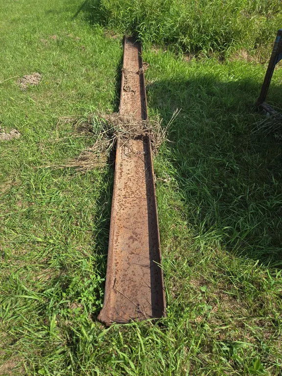 Yard Scraper - homemade, approx. 12 ft length