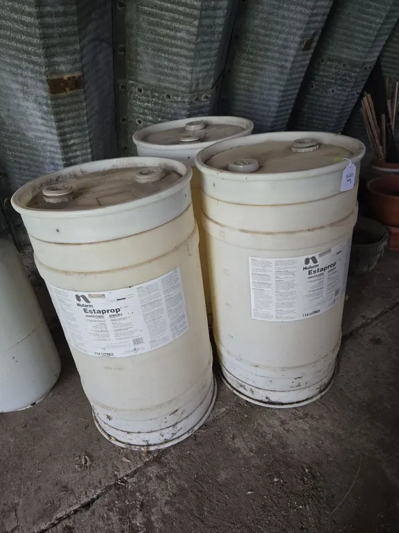 Chemical Tubs (4) - empty