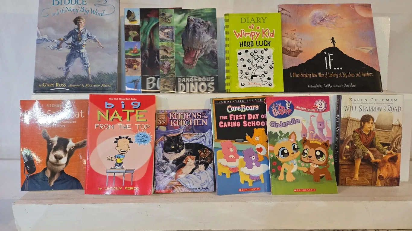 Books - some children