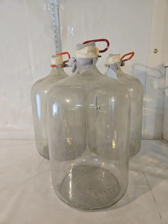 Glass Wine Bottles (3)