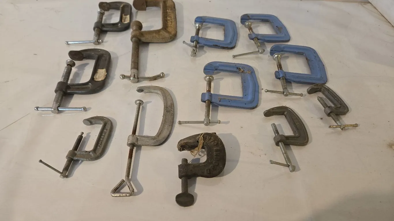 C- Clamps - variety of sizes