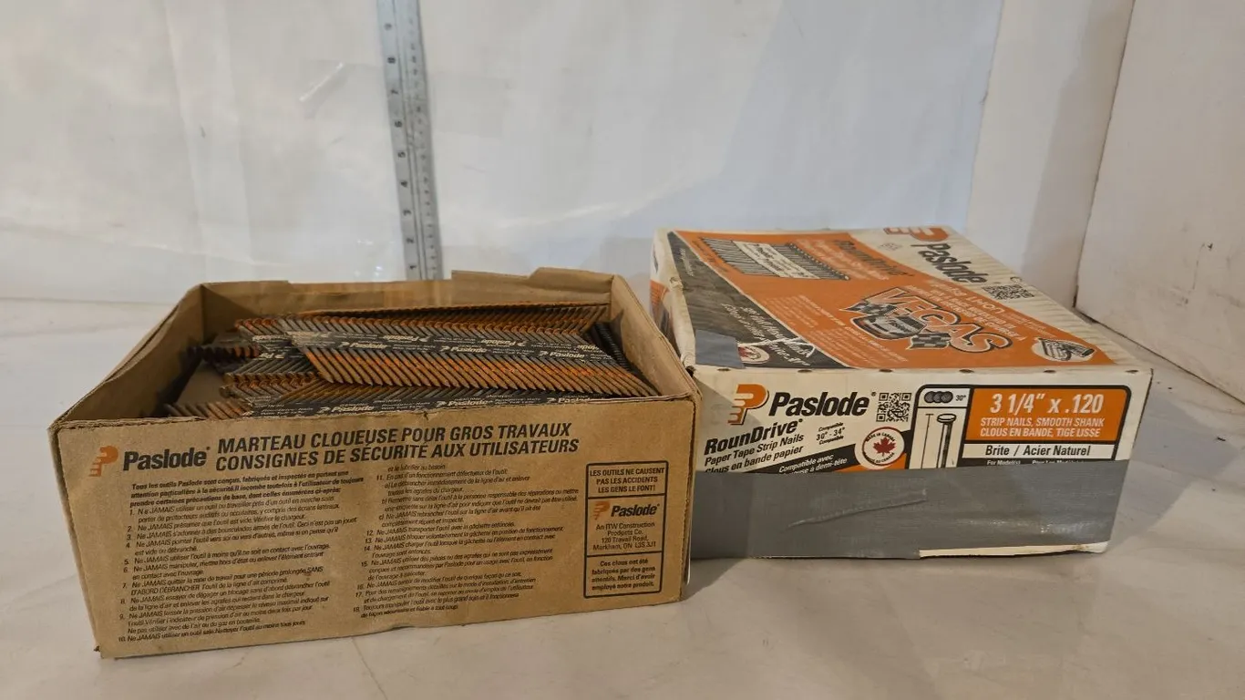 Paslode Paper Tape Strip Nails - 3 1/4" x .120 - full box