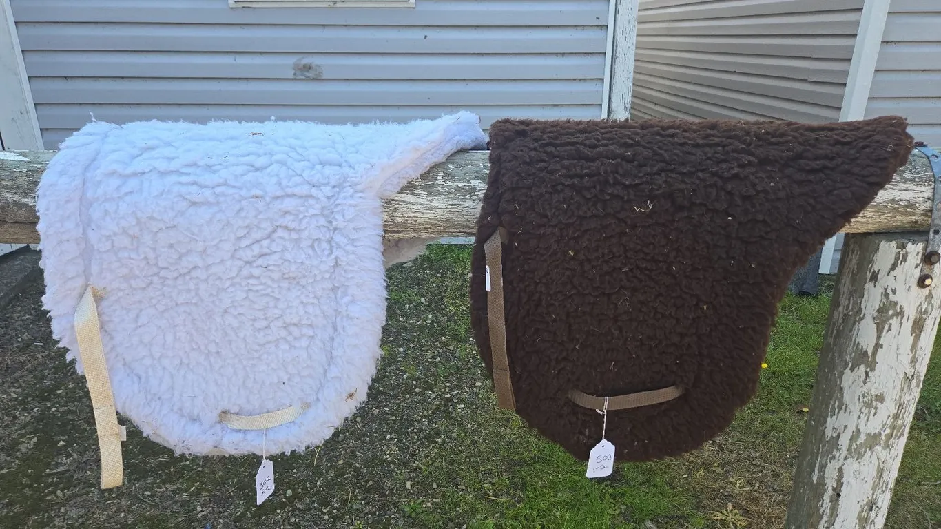 Saddle pads (2)
