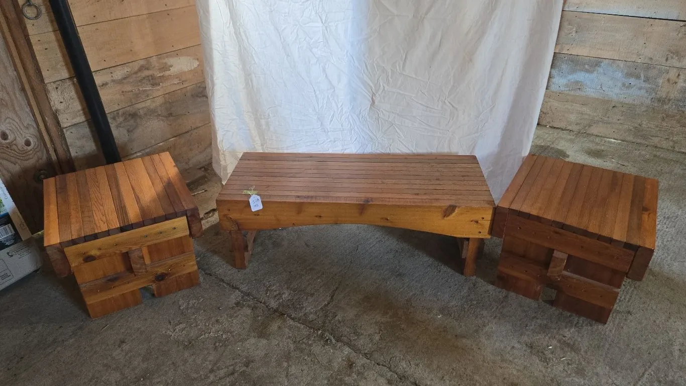 Homemade Coffee & End Tables