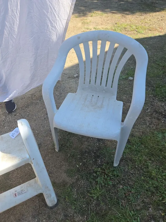 Lawn Chairs (2) & Folding Step Stool