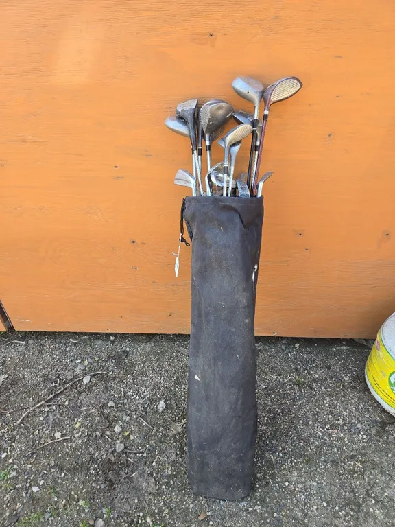 Mixed Set of Golf Clubs