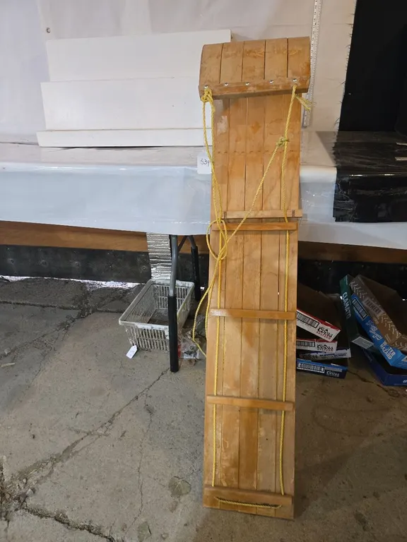 Wooden Toboggan - 5 ft