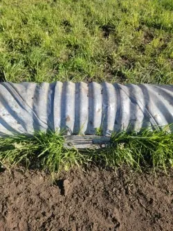 12"X32' GALVANIZED CULVERT w/ MIDDLE CONNECTOR