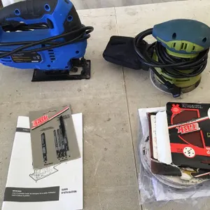 Mastercraft orbital jigsaw, Radley 5" random orbit sander, both working