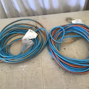Extension cords, approx 50’, lighted triple ends