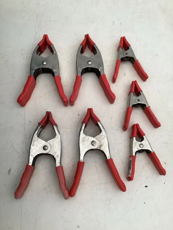 Spring clamps, 4", 6" long