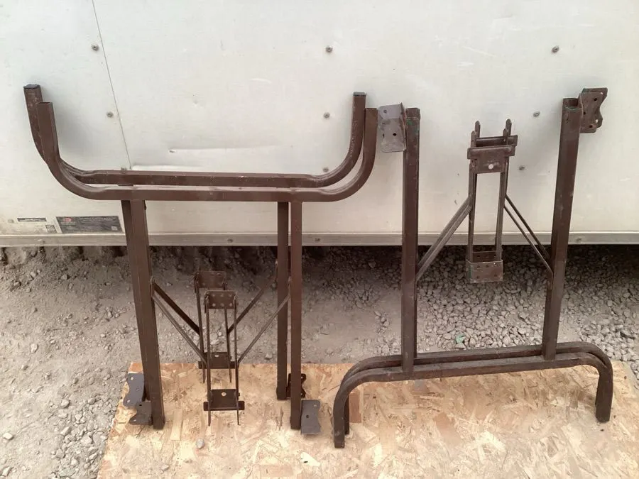 Folding table legs, 28 1/2" high x 24 3/4" wide, 2 pair