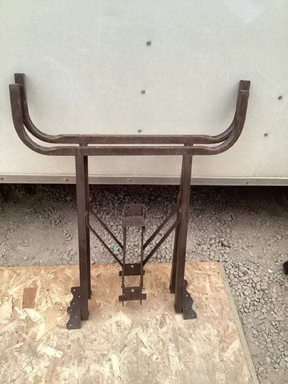 Folding table legs, 28 1/2" high x 24 3/4" wide, one pair