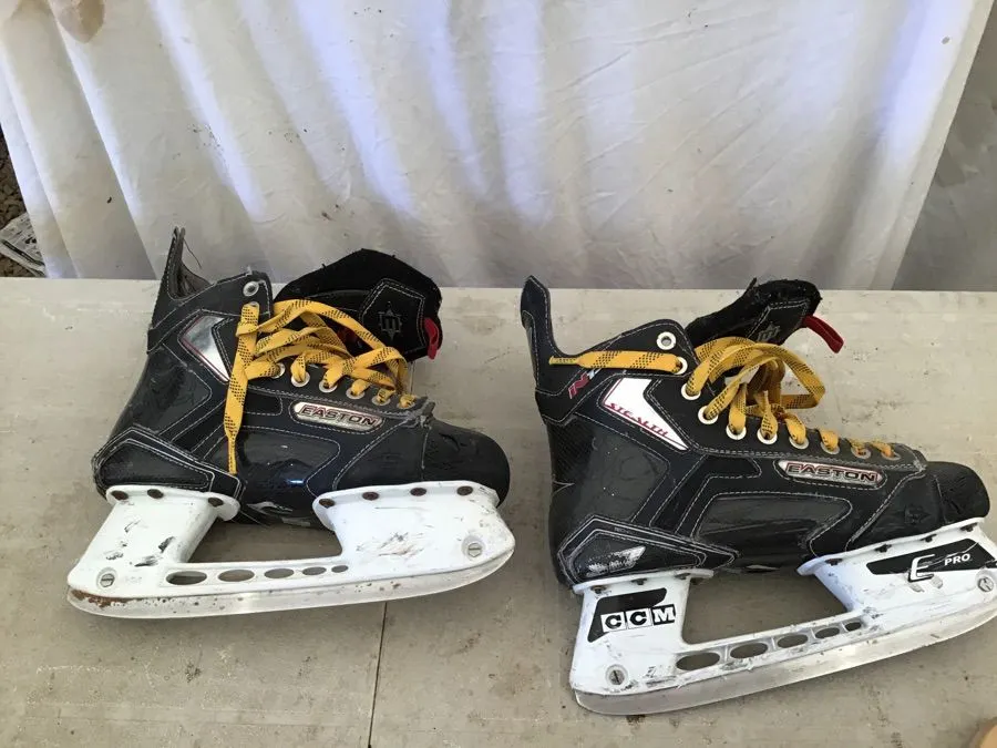 Easton skates, 7.5R, overall boot length 11”