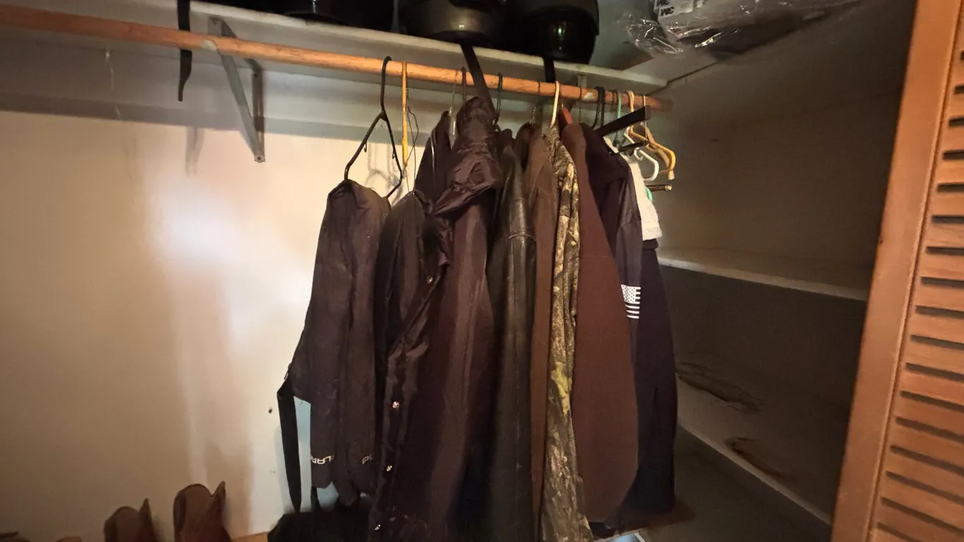 Assortment of Jackets and (4) Helmets