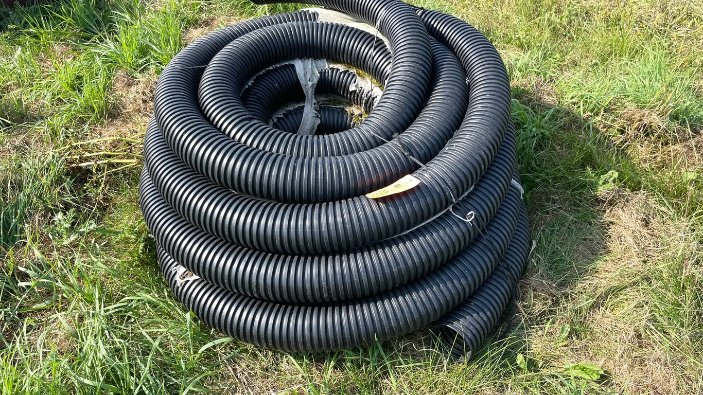 Roll of 4" Drain Tile
