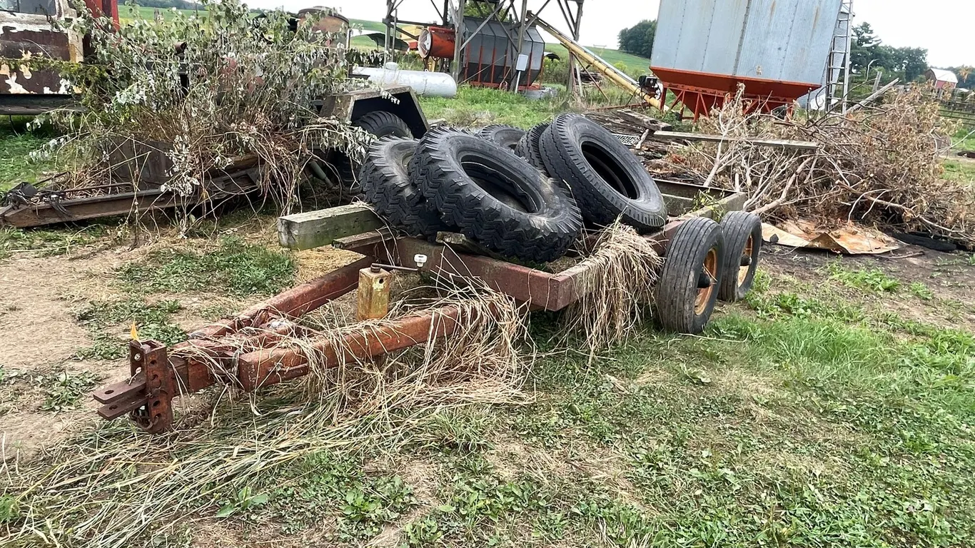 Heavy Duty Tandem Trailer Frame