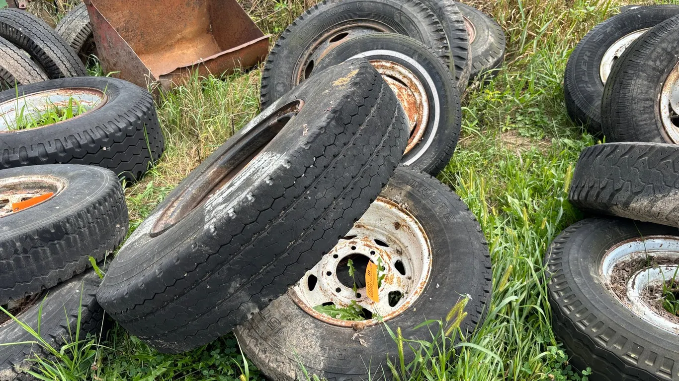 (8) Tires on Rims