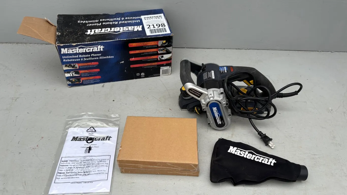 Mastercraft Unlimited Rebate Planer