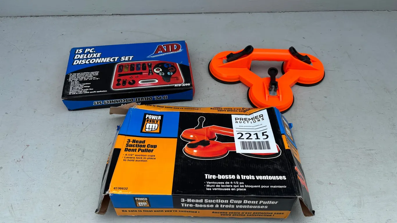 Powerfist 3-Head Suction Cup Dent Puller