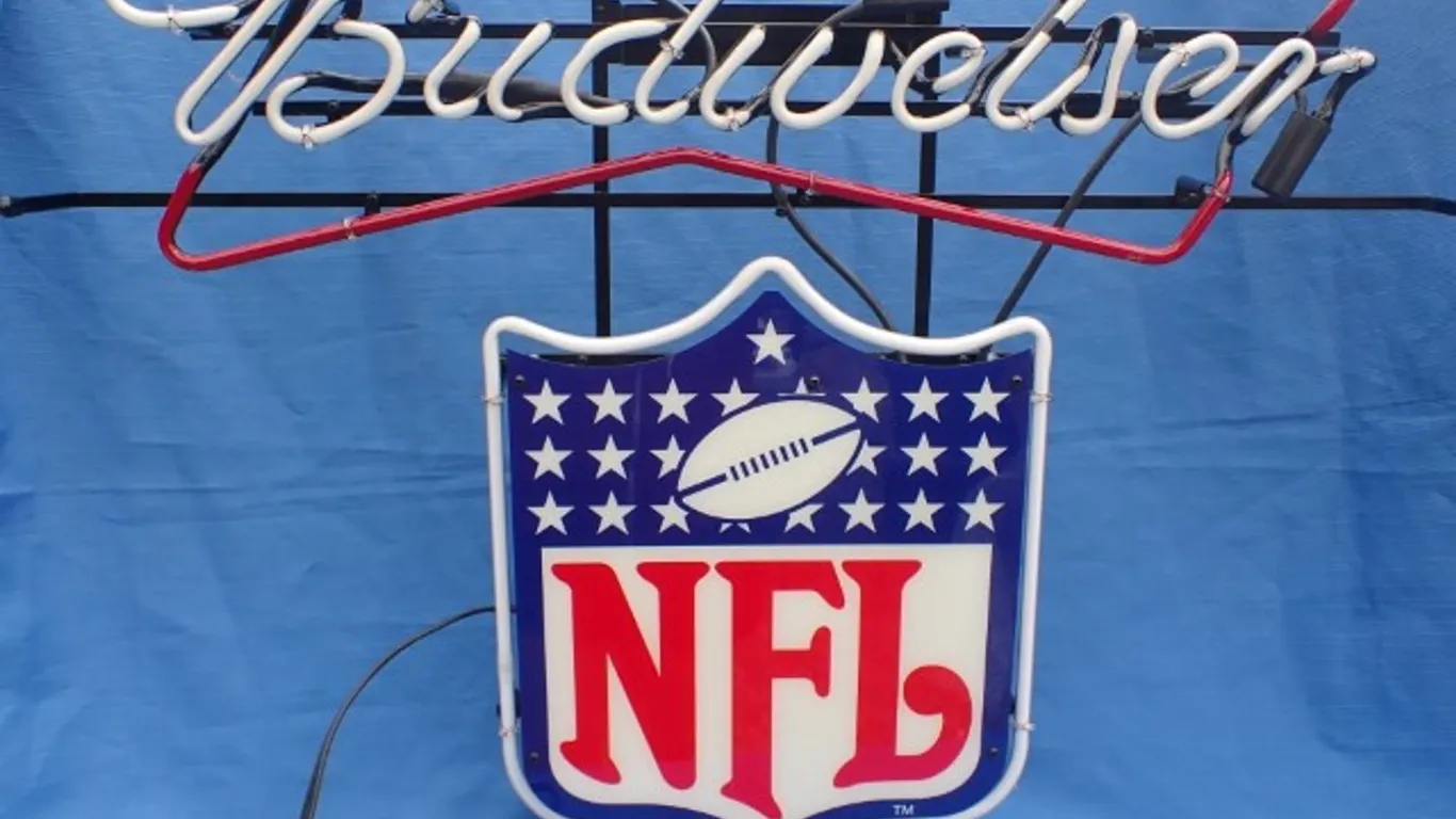 Budweiser NFL Neon Light