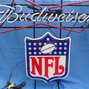 Budweiser NFL Neon Light