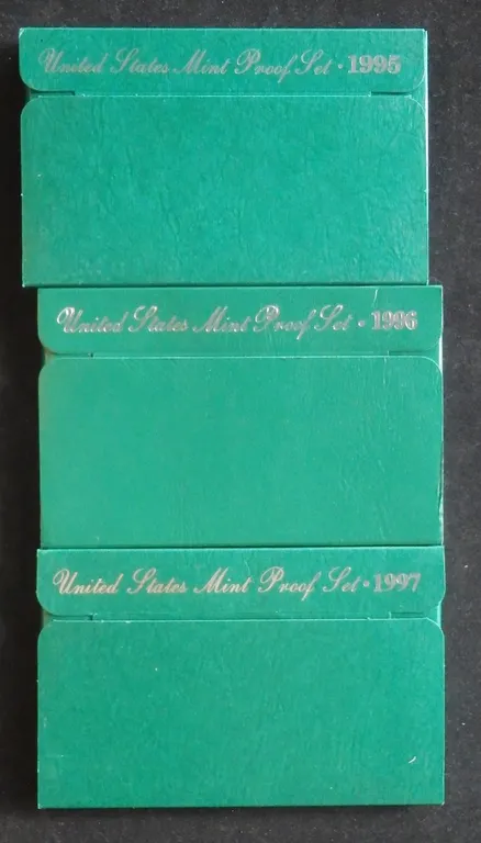 1995, 1996, 1997 PROOF SETS