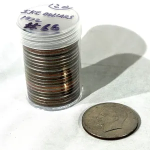 (20) 1972 EISENHOWER SILVER DOLLARS