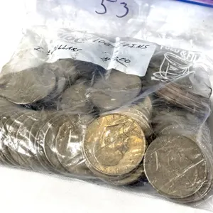 (100) EISENHOWER SILVER DOLLARS